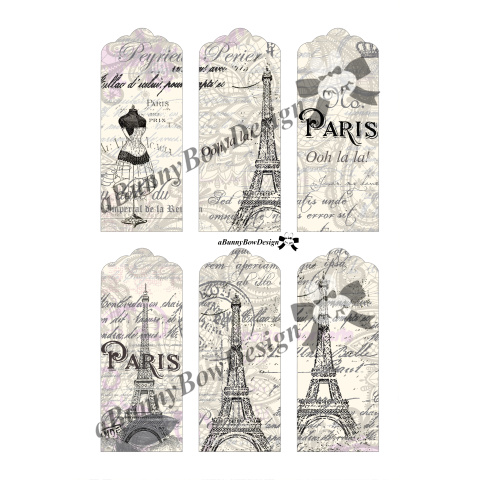 Parisian Chic Tags 02
